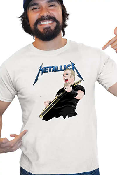 OEM Ανδρικό T-shirt Metallica Τζέιμς Χέτφιλντ