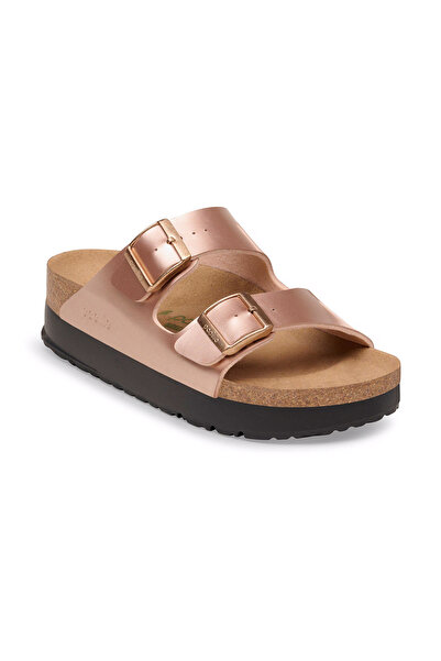 Birkenstock شبشب أريزونا فليكس بلاتفورم بي إف للنساء 1031270-20090 بني