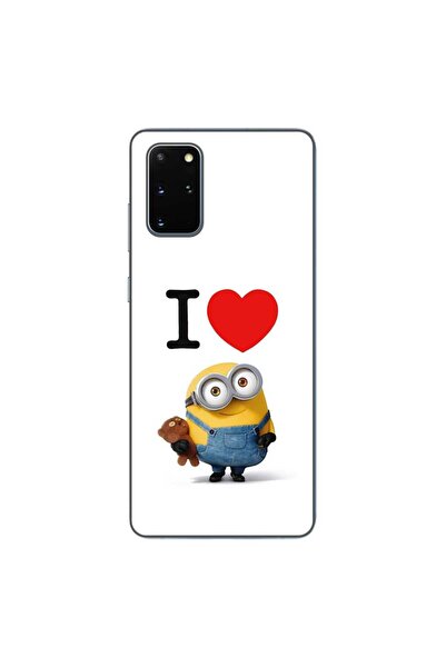 OEM Husa compatibila cu Samsung Galaxy S20 Plus Silicon Gel Tpu Model I Love ...