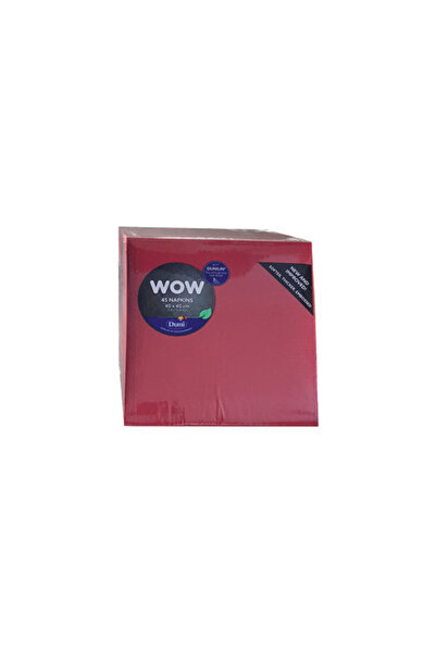 DUNİ Servetele Dunilin set 45 bucati 40x40cm bordo