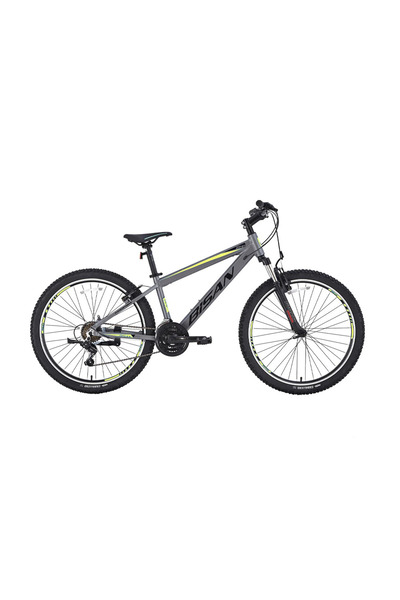 Bisan Cooper V - 26 Jant 35 Cm Kadro 21 Vites Dağ Bisikleti - Metalik Gri Siy...