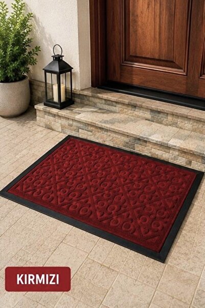 Hevia Home Dekoratif Dayanıklı Kapı Önü Paspası Motifli Dış Kapı Paspası 40x60