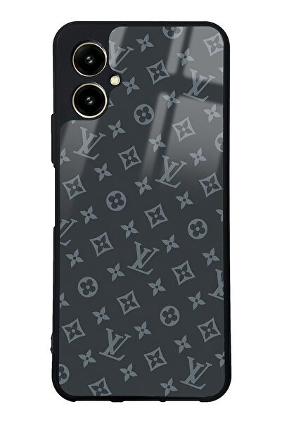 Spoyi Omix X5 Gray LV Tasarımlı Glossy Telefon Kılıfı