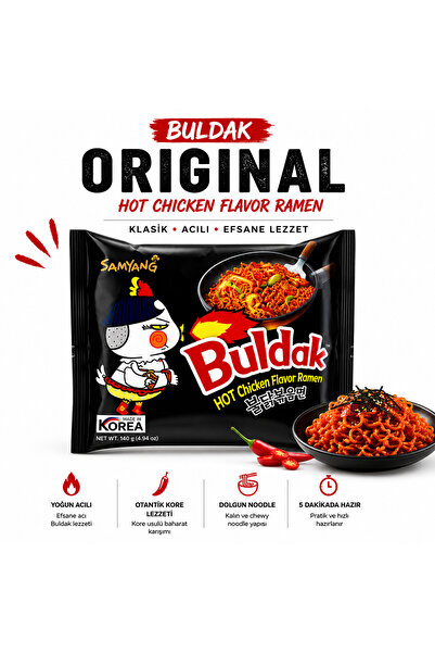 Genel Markalar Samyang Kore Ramen Bulda