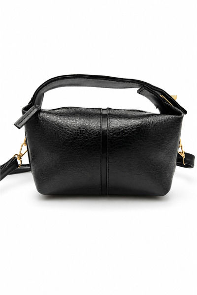 Sellini Rose Black Women's Daily Hand and Shoulder Bag