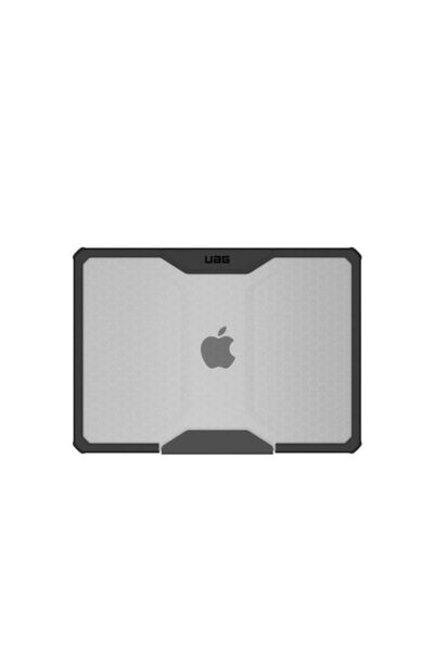 UAG Husă Plyo pentru MacBook Air de 13 inch M2/M3 2022-2024, Transparentă/Negru