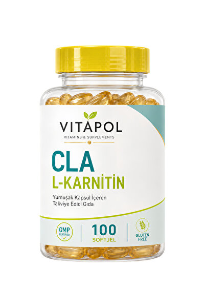 Vitapol Cla L-Karnitin 100 Softgels