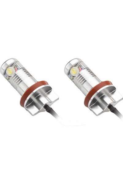 Simoni Racing Λάμπες Αυτοκινήτου H8 LED 6500K Ψυχρό Λευκό 8-30V 6W 2 τεμάχια