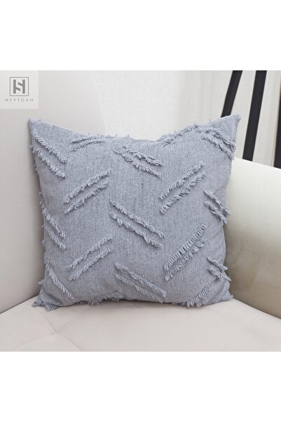 HEYTGAH Single Fringed Cushion Cover _Double-Sided Luxury Double-Line Cushion...