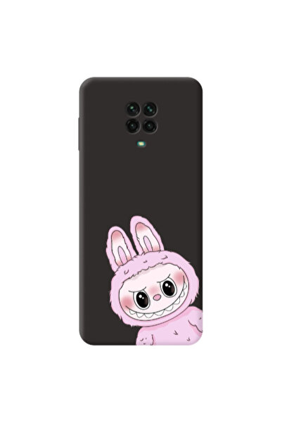 Other Xiaomi Redmi Note 9 Pro Labubu 6 Black Colored Silicone TPU Θήκη