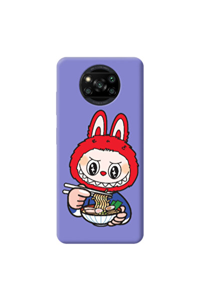 Other Xiaomi Poco X3 /X3 Pro Labubu 1 Purple Colored Silicone TPU Θήκη