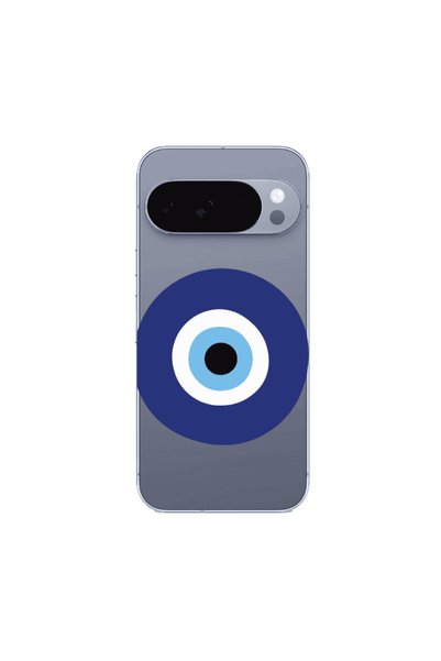 Other Google Pixel 10 Pro XL Evil eye bead Transparent Silicone TPU Θήκη
