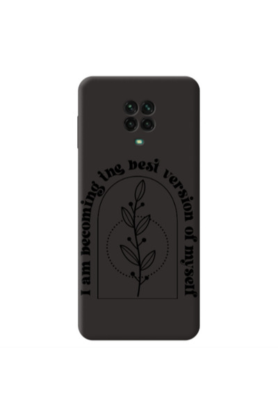 Other Xiaomi Redmi Note 9 Pro I am Becoming Black Colored Silicone TPU Θήκη