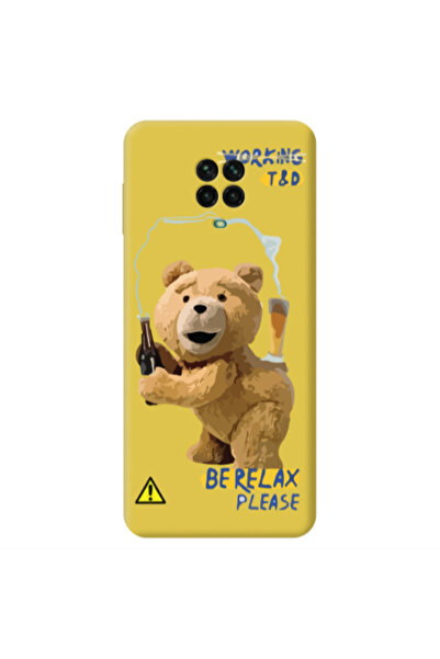 Other Xiaomi Redmi Note 9 Pro Be Relax Yellow Colored Silicone TPU Θήκη