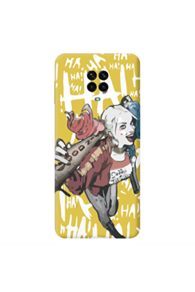 Other Xiaomi Redmi Note 9 Pro Ha Ha Ha Yellow Colored Silicone TPU Θήκη