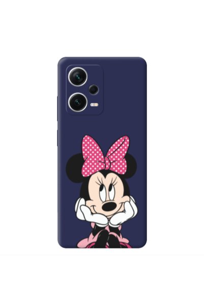 Other Xiaomi Poco X5 Minnie 2 Dark blue Colored Silicone TPU Θήκη