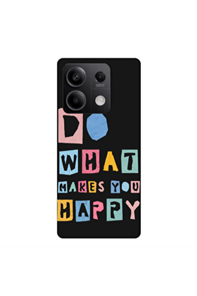 Other Xiaomi Redmi Note 13 5G Do What Makes Black Colored Silicone TPU Θήκη