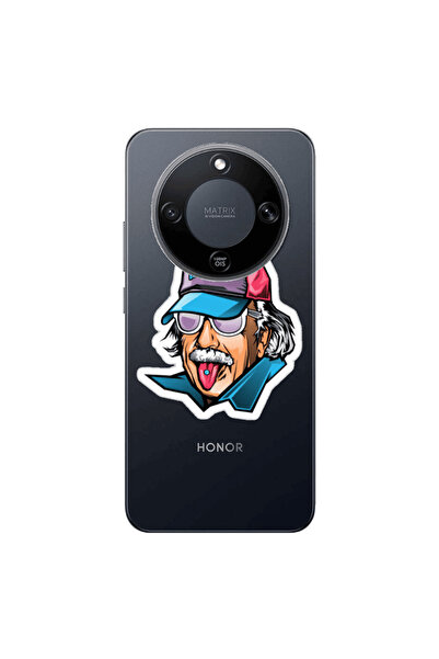 Other Honor Magic 8 Lite Einstein Transparent Silicone TPU Θήκη