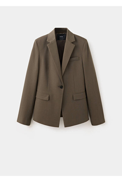 MANGO Woman Dar kesim blazer ceket