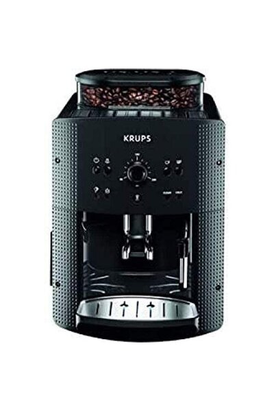 Krups Espressor Automat Boabe EA810B, 1450W, 15 Bar, 1.7L, Rasnita, Cappuccin...