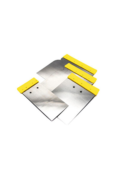 OEM Set de chituri inox tip japonez Lumy Tools 50/80/100/120 mm, 4 bucati