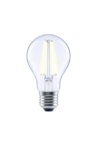 OEM Bec LED variabil Flair E27 2,2W 470 lumeni, glob clar A60, lumină neutră