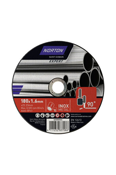 OEM Disc de tăiere metal Norton Expert Ø180x1,6x22,23mm