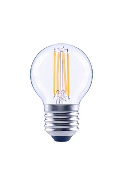 OEM Bec LED variabil Flair E27 4W 470 lumeni, glob clar G45, lumină caldă