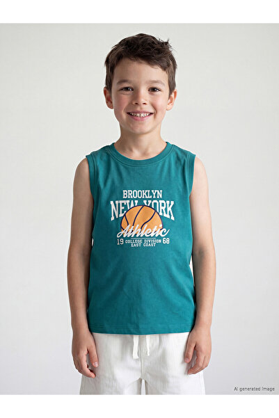 LC Waikiki Peak New Season Printed Boy's Undershirt