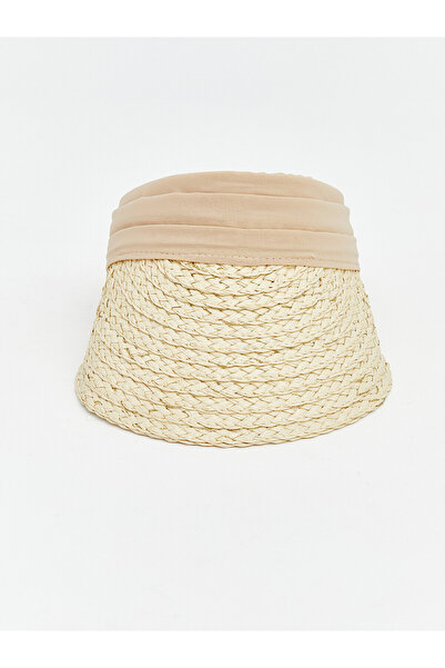 LC Waikiki Peak New Season Women's Straw Visor Hat