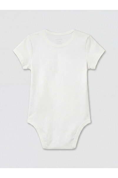 LC Waikiki Printed Baby Boy Snap-On Bodysuit