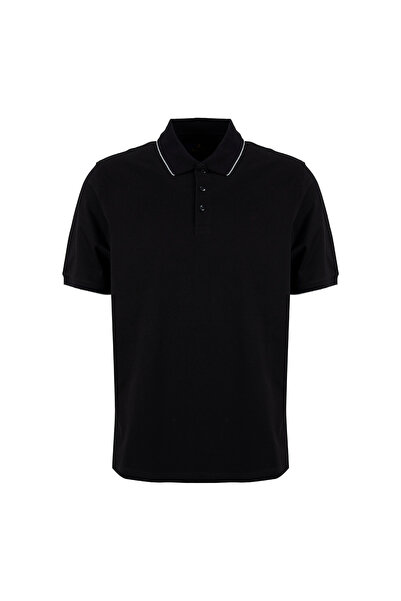 BROOKS BROTHERS Siyah Erkek T-Shirt
