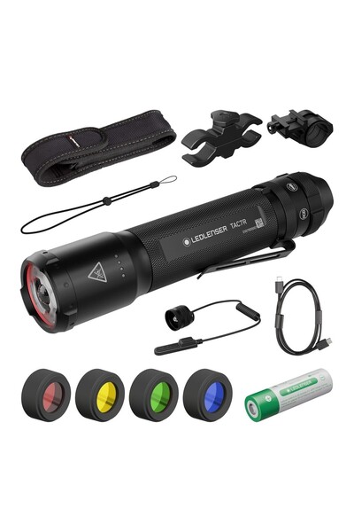 Led Lenser LedLenser TAC7R Set El Feneri 3200 Lümen