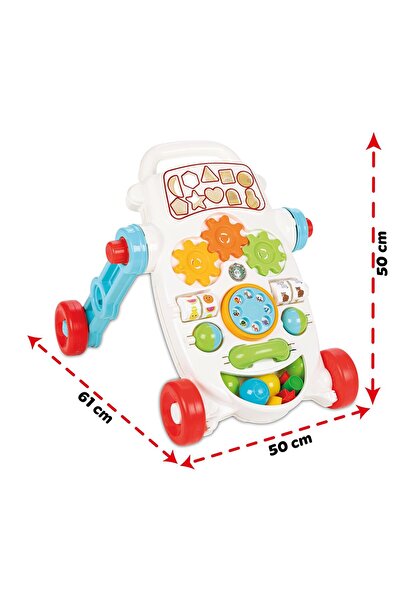 PİLSAN Happy İlk Adım Arabası Mavi