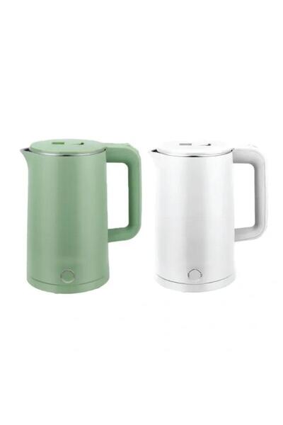Tradeo 1.8L Electric Kettle 1500W Fast Boil Stainless Steel Interior with Ove...