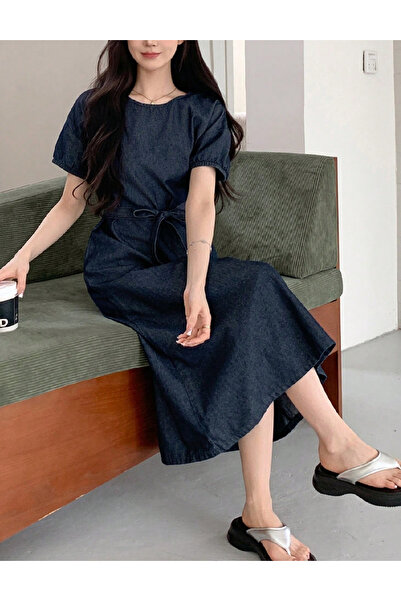 Evendi Rochie medie, Bleumarin