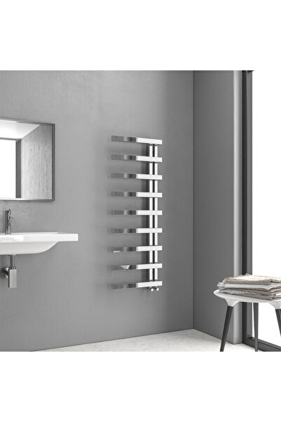 Karag Χρωμέ Θερμάστρα Μπάνιου DESIGN 2 16.8x50x124.5εκ (DESIGN2-1245)