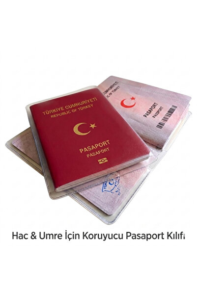 Hac&UmreSetim Durable Passport Protective Cover for Hajj and Umrah