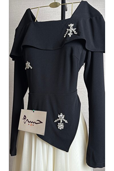 Habiba A Design That Combines the Intensity of Black and the Purity of Ivory ...