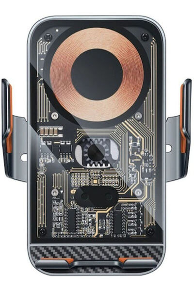 Andowl Qwx660 Βάση Κινητού Αυτοκινήτου με Ρυθμιζόμενα Άγκιστρα και Ασύρματη Φ...