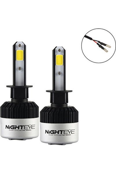 NOVSIGHT Λάμπες Αυτοκινήτου & Μοτοσικλέτας H1 LED 6500K Ψυχρό Λευκό 9-32V 72W...