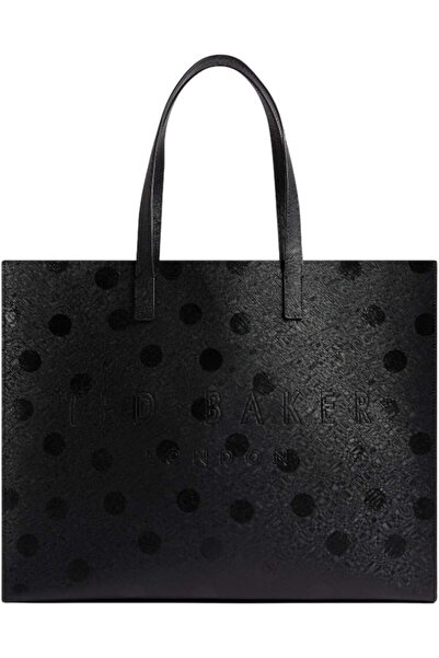 Ted Baker Polka Dot Icon Bag, Black, X-Large