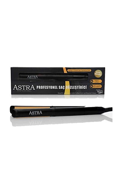 Astra F601f Profesyonel Saç Düzleştirici, Parlak ve Pürüzsüz Sonuç
