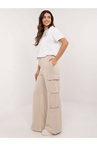 Factory Price Pantaloni Dama Bej