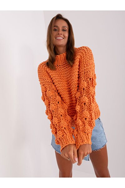 Factory Price Pulover Dama Portocaliu