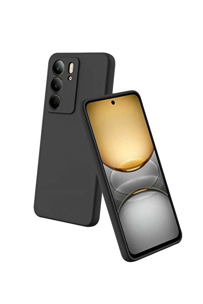 ELTRAZONE Realme C75 4G 2024 Premium Soft Liquid Silicone Case Cover – Black,...