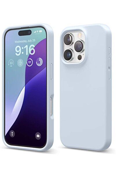 ELTRAZONE Light Blue iPhone 16 Pro Case – Slim Shockproof Full Body Protectio...