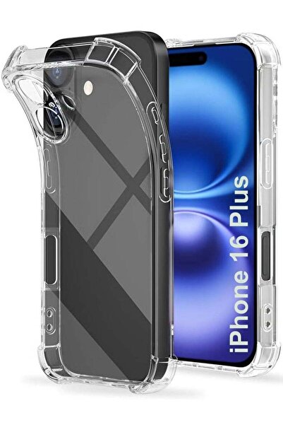 ELTRAZONE Case Cover for iPhone 16 Plus - Ultra Clear Flexible Shockproof Sil...