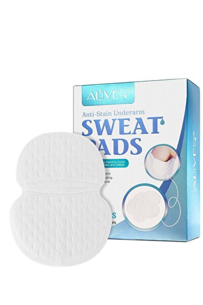 ALİVER 28PC Underarm Sweat Pads – Premium Disposable Armpit Shields for Men &...