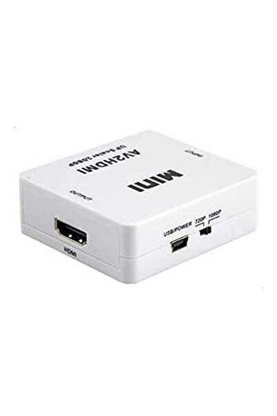 ELTRAZONE Mini AV to HDMI Converter – HD Video CVBS RCA Composite to HDMI 108...